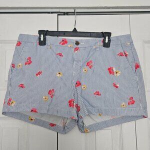 Old Navy Stripe and Flower Shorts